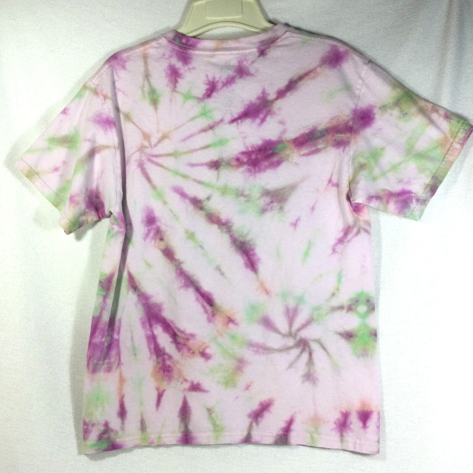 Good Luck Trolls 60 Year Pink Tie Dye Mushroom Graphic T-Shirt Medium gallery