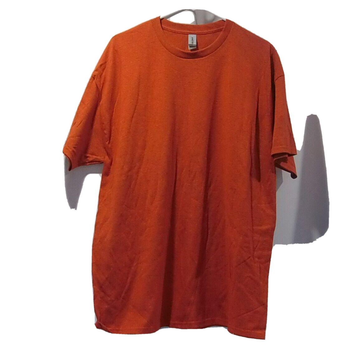 BRAND NEW NEVER WORN ANTIQUE ORANGE T -SHIRT 100% PRE-SHRUNK COTTON