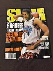 Shareef Abdur-Rahim Mitchell And Ness Grizzlies Slam T shirt Size EXTRA LARGE XL