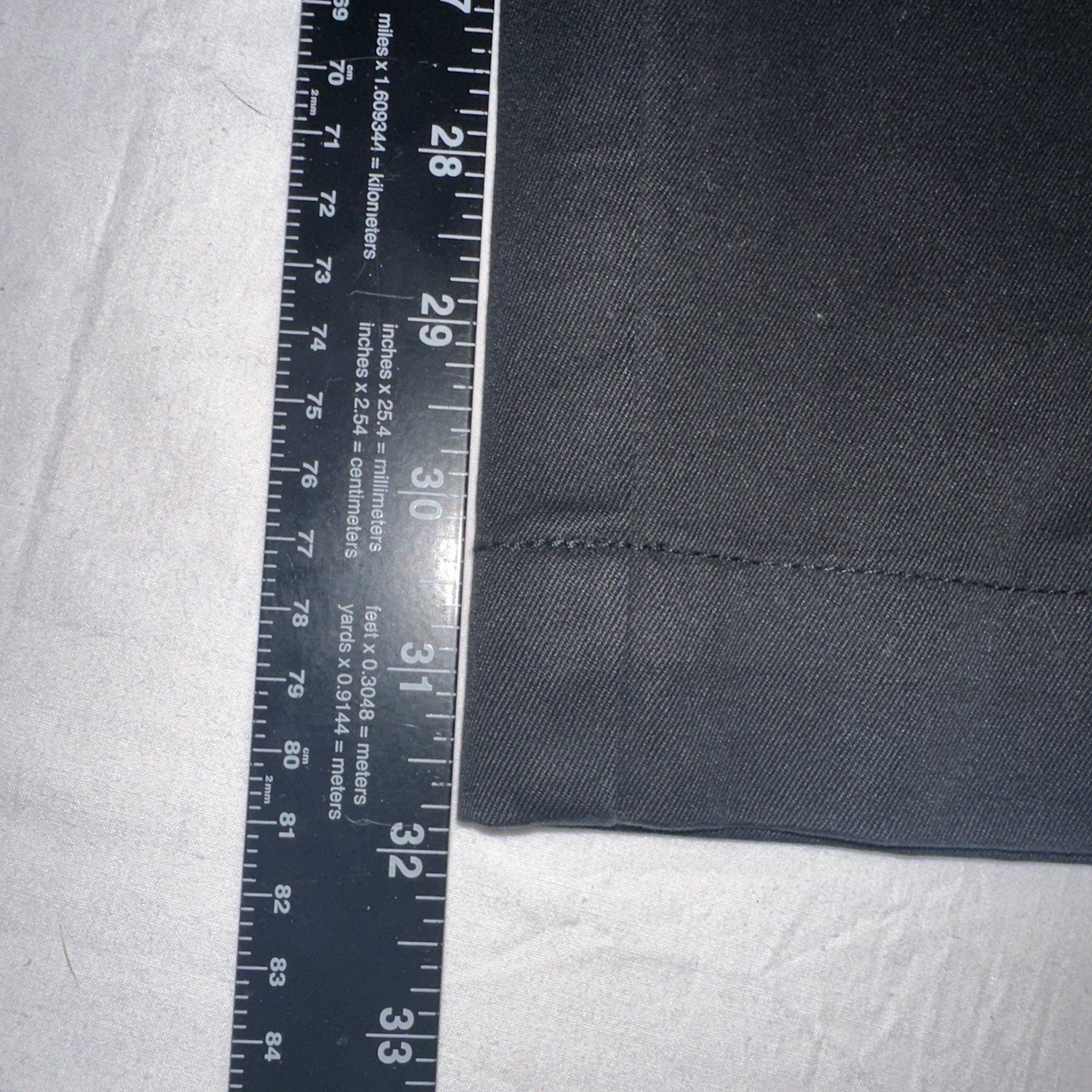 NWT Structure Men’s 31 x 32 Flat Front Black Dress Pants gallery