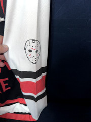 FRIDAY THE 13TH CAMP CRYSTAL LAKE J. VOORHEES LONG SLEEVE SHIRT JERSY SMALL
