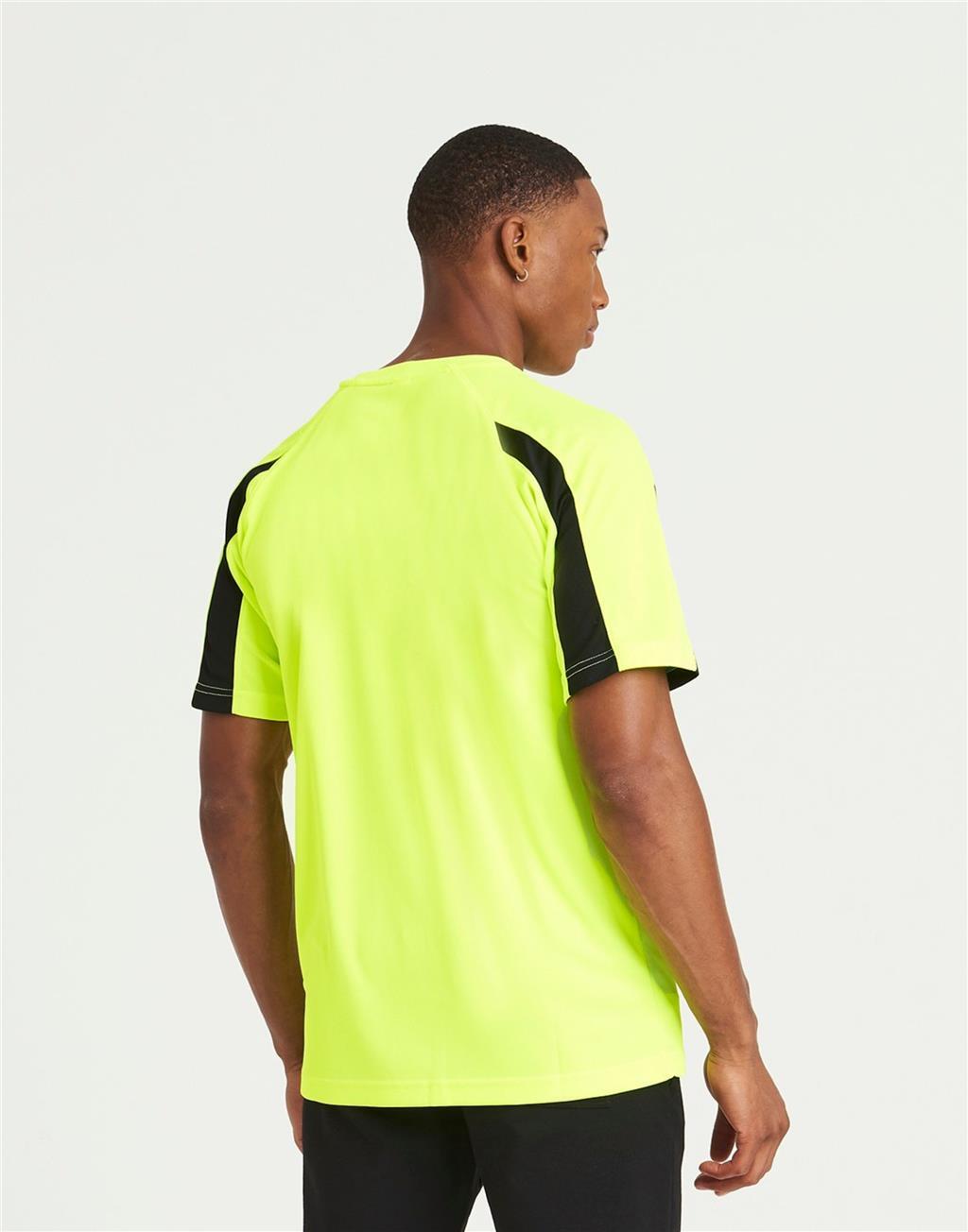AWDis Mens Short Sleeve Polyester T Shirt, Cool Quick Dry Wicking Training Top gallery