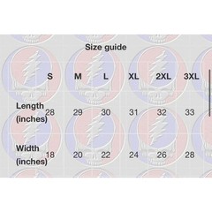 Grateful Dead – official Morning Dew T-Shirt in sz 2XL (see measurements)