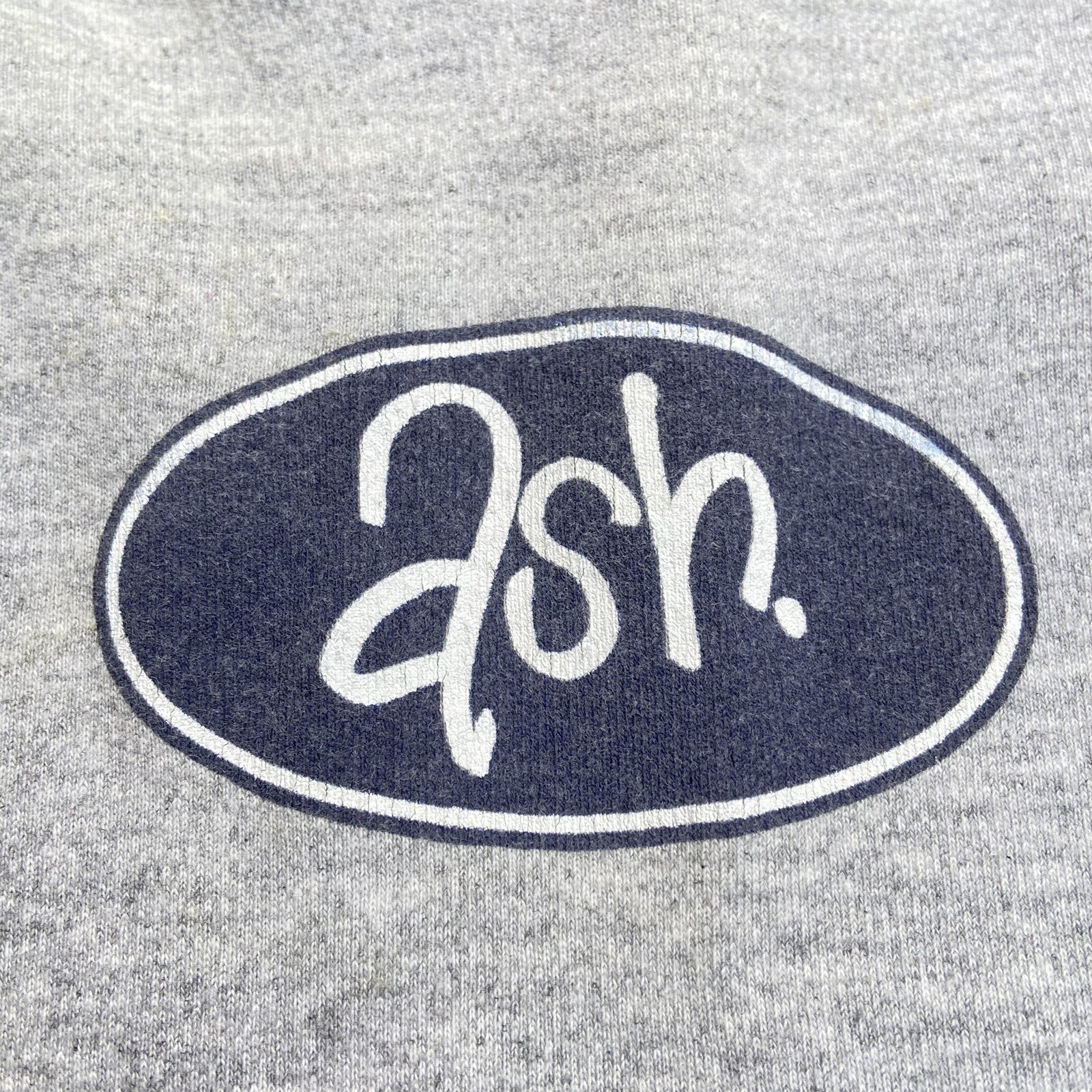 Vintage 90s Ash T Shirt Medium 1977 Tour Ringer Underworld Indie Britpop Band gallery