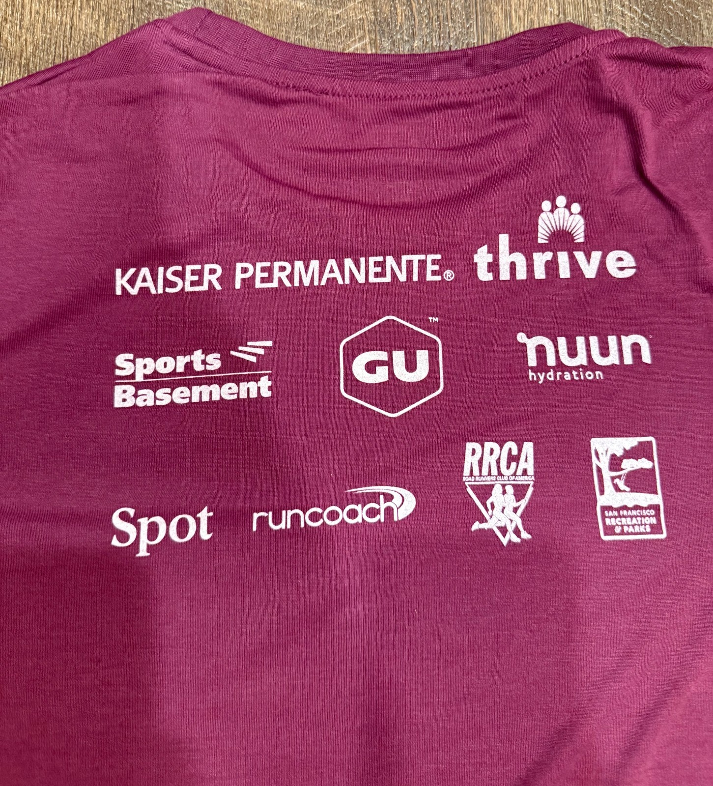 New 2022 KPSF Kaiser San Francisco Half Marathon 10k 5k Men's M Race T-Shirt gallery