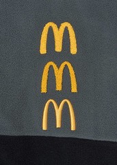 [Japan Limited] graniph McDonald’s Fleece Blouson i’m lovin’ it Golden Arch Rare
