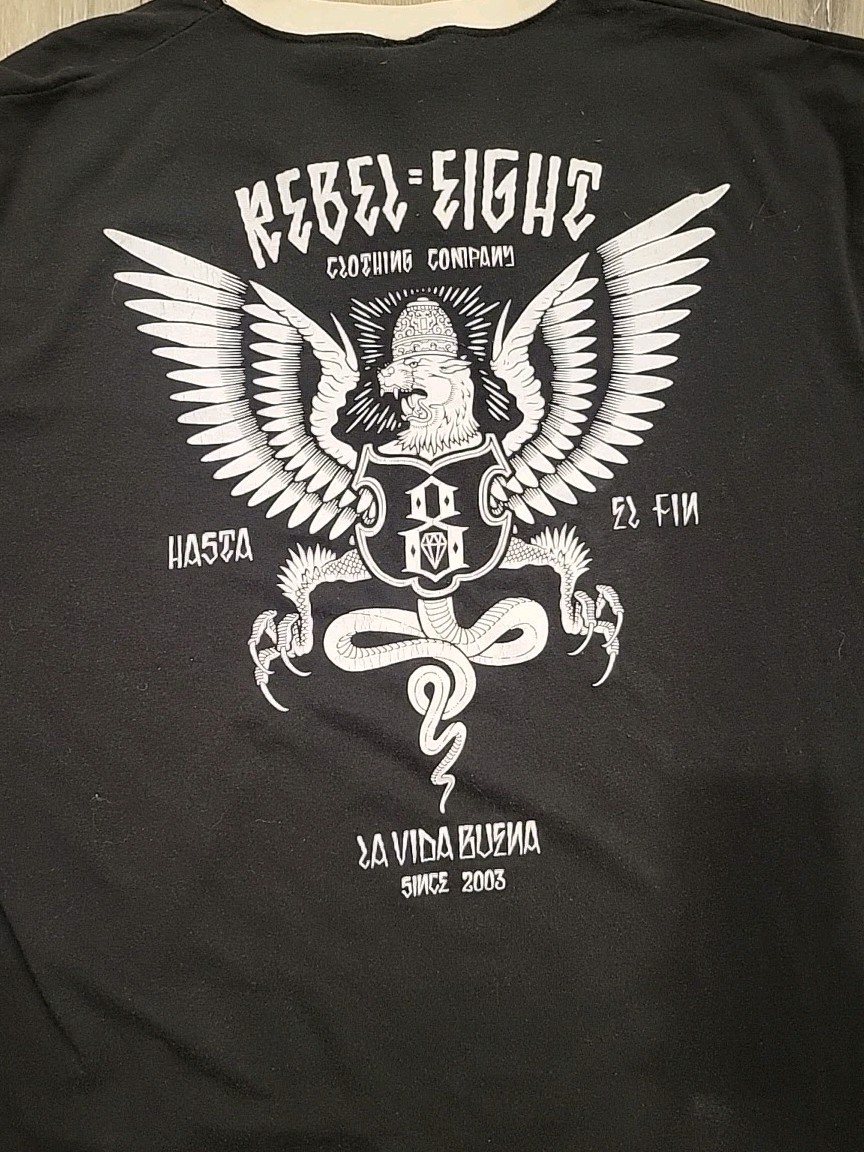 Rebel 8 Rebel8 Eight Famous Stars Straps Shirt Mike Giant Travis Barker gallery