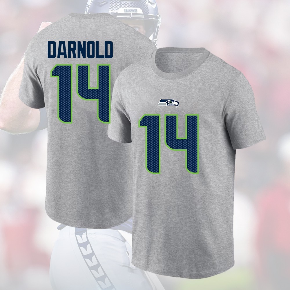 ❤️‍🔥HOTDEAL! 2025 Sam Darnold #14 Seattle Name & Number Gift For Fans Fastship gallery