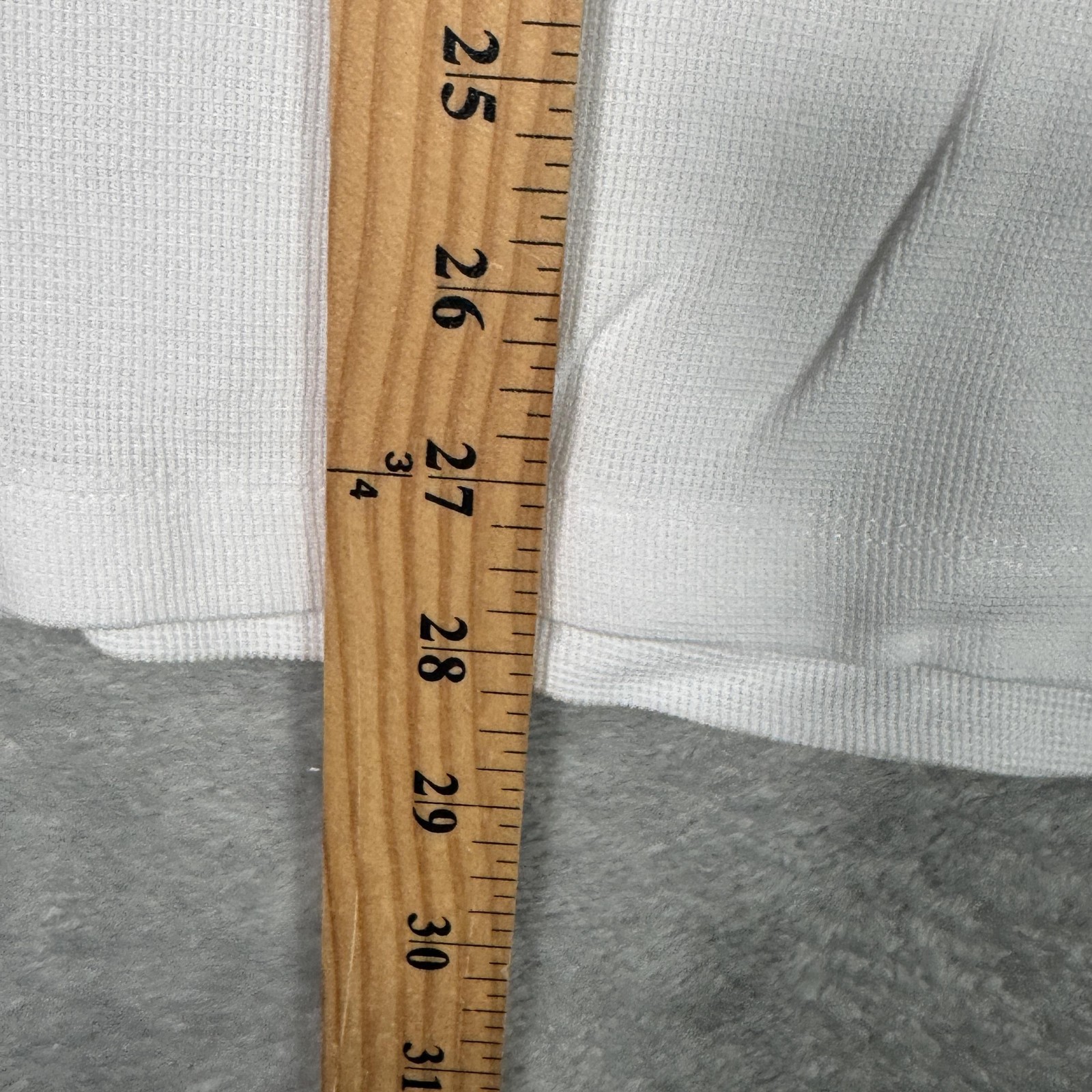 NN. 07 Shirt Mens XL White Clive Waffle Knit Lightweight Crewneck T-Shirt Tee gallery