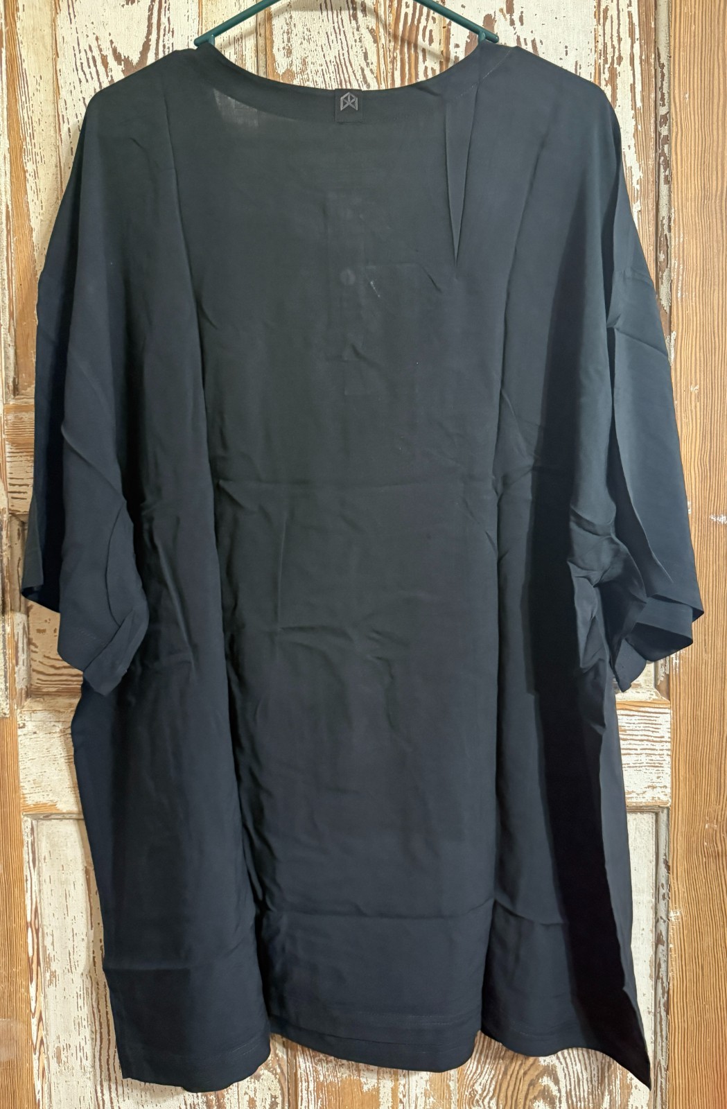 Men's RAWGEAR Raw Henley Rayon Shirt - Black - 2XL gallery