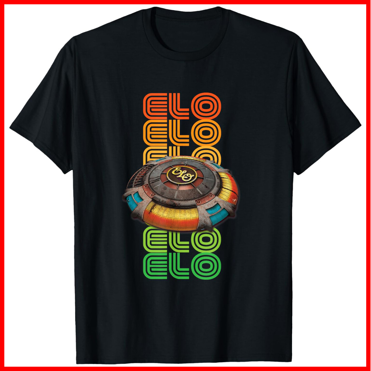 Mr. Blue Sky for Blue Lovers Elo Black Cotton T-Shirt S-5XL gallery