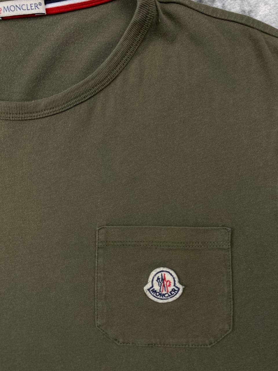 Moncler Maglia T Shirt Men Size M Green gallery
