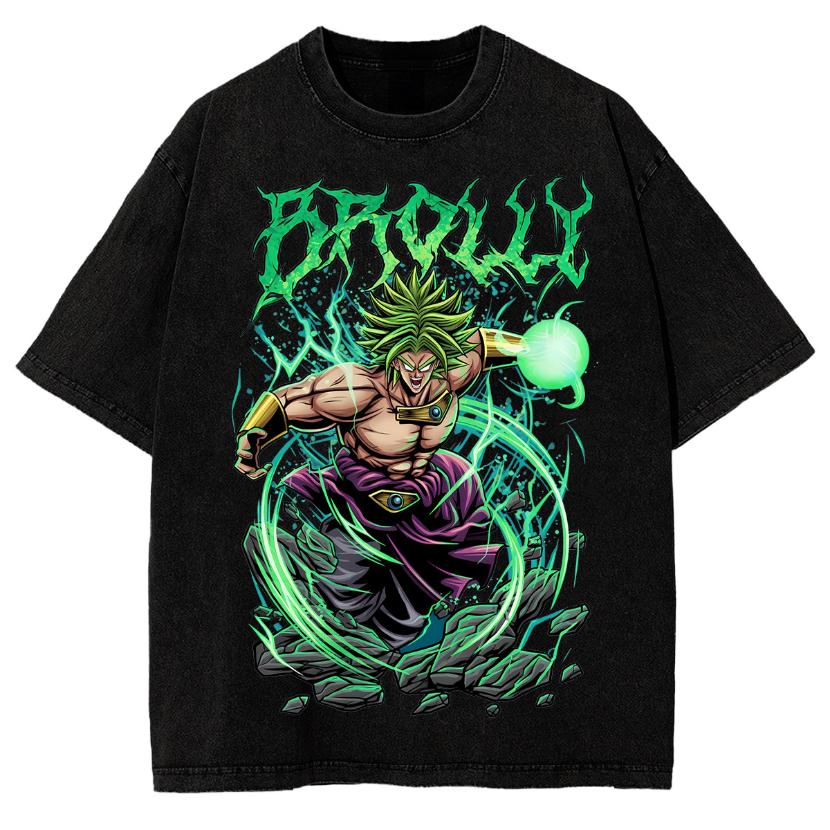 Broly DBZ Graphic Tee Fans And Lovers Anime T-Shirt gallery