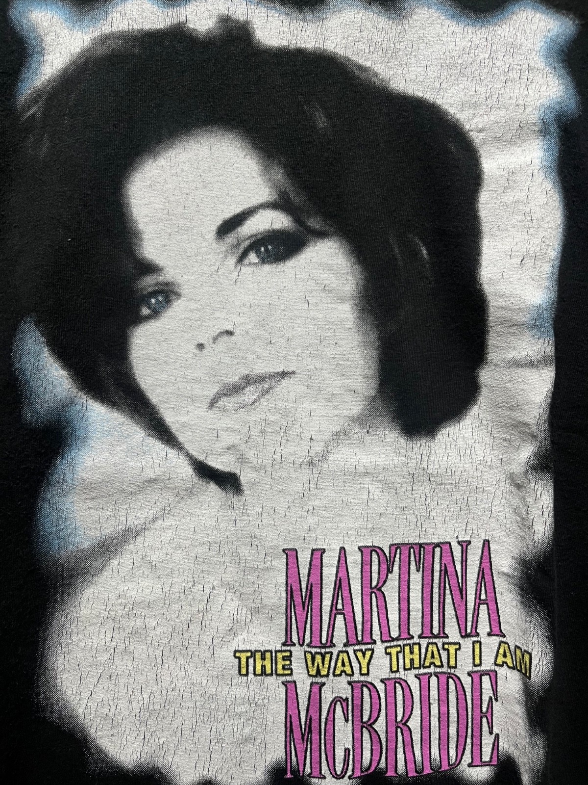 VINTAGE Martina Mcbride 1993 Single Stitch COUNTRY MUSIC Tour Concert T Shirt L gallery