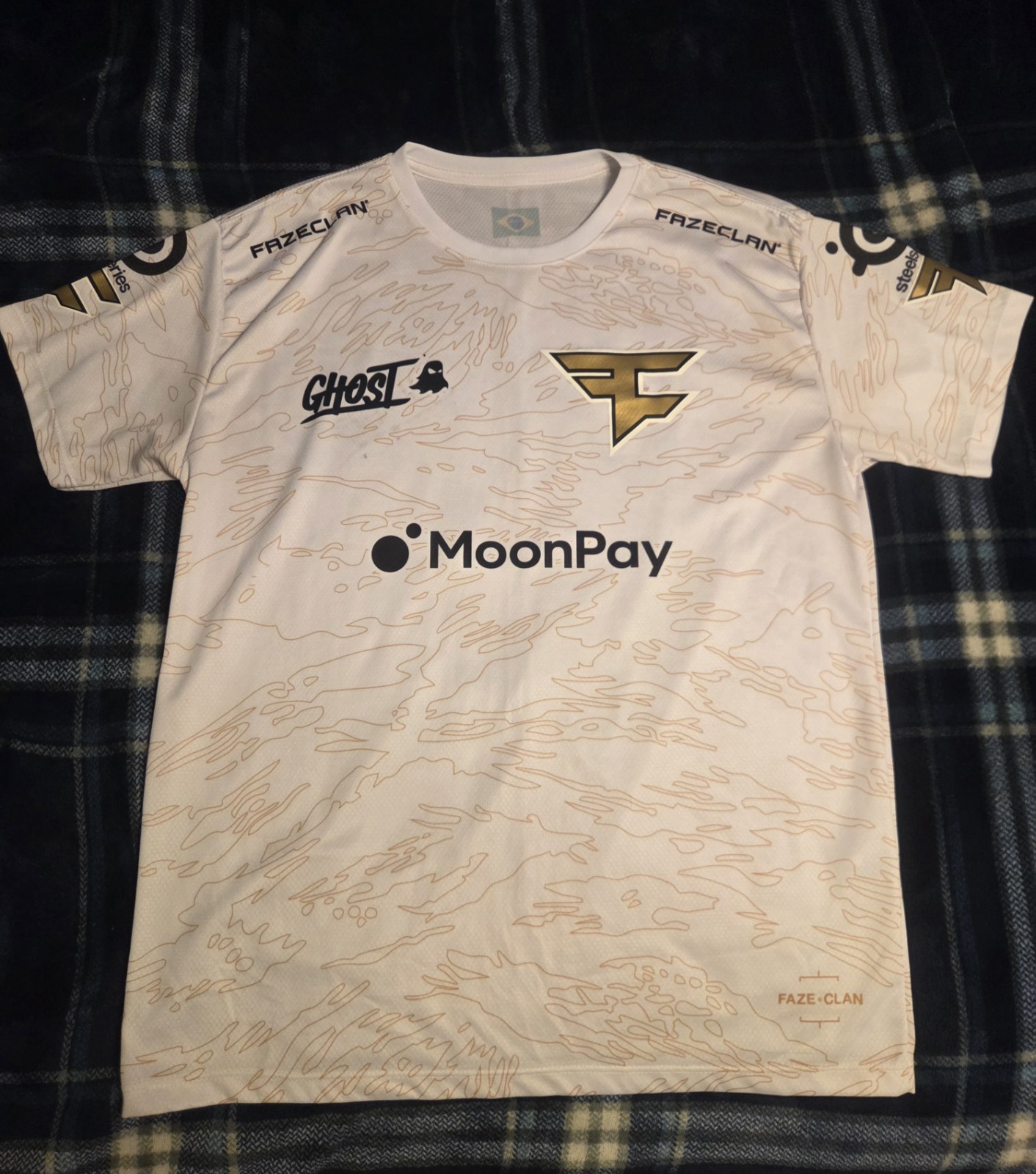 FaZe Clan Gold Bullet1 R6 Siege Esports Jersey Signed (Medium) gallery