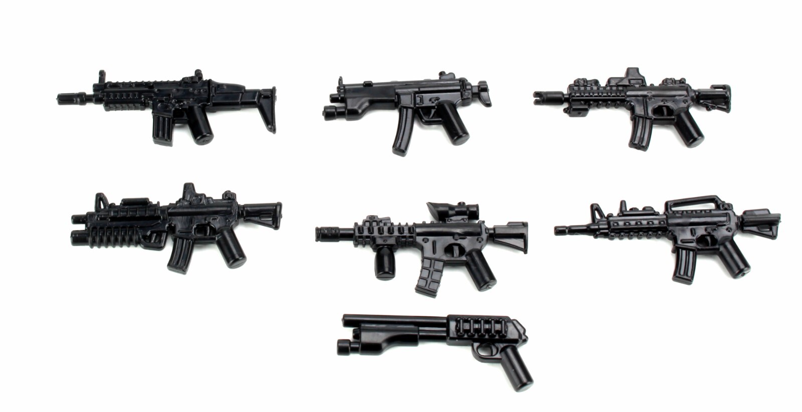 Weapons Pack V1 Army Weapons Compatible with toy brick minifigures M4 Gun