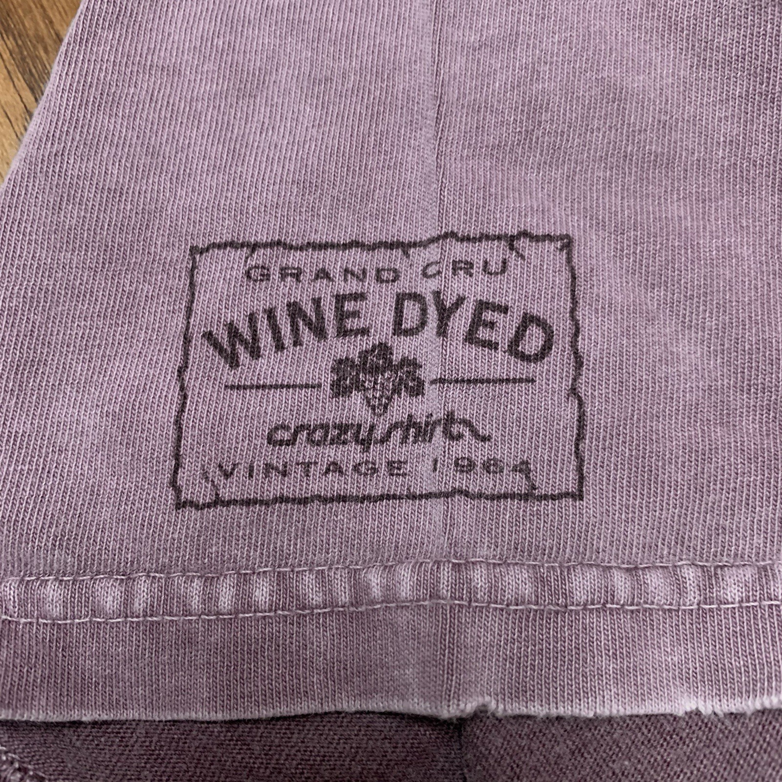 Vintage Wine Dyed T Shirt Size Medium Y2K Crazy Shirts So Many Wines Alcohol Tee gallery