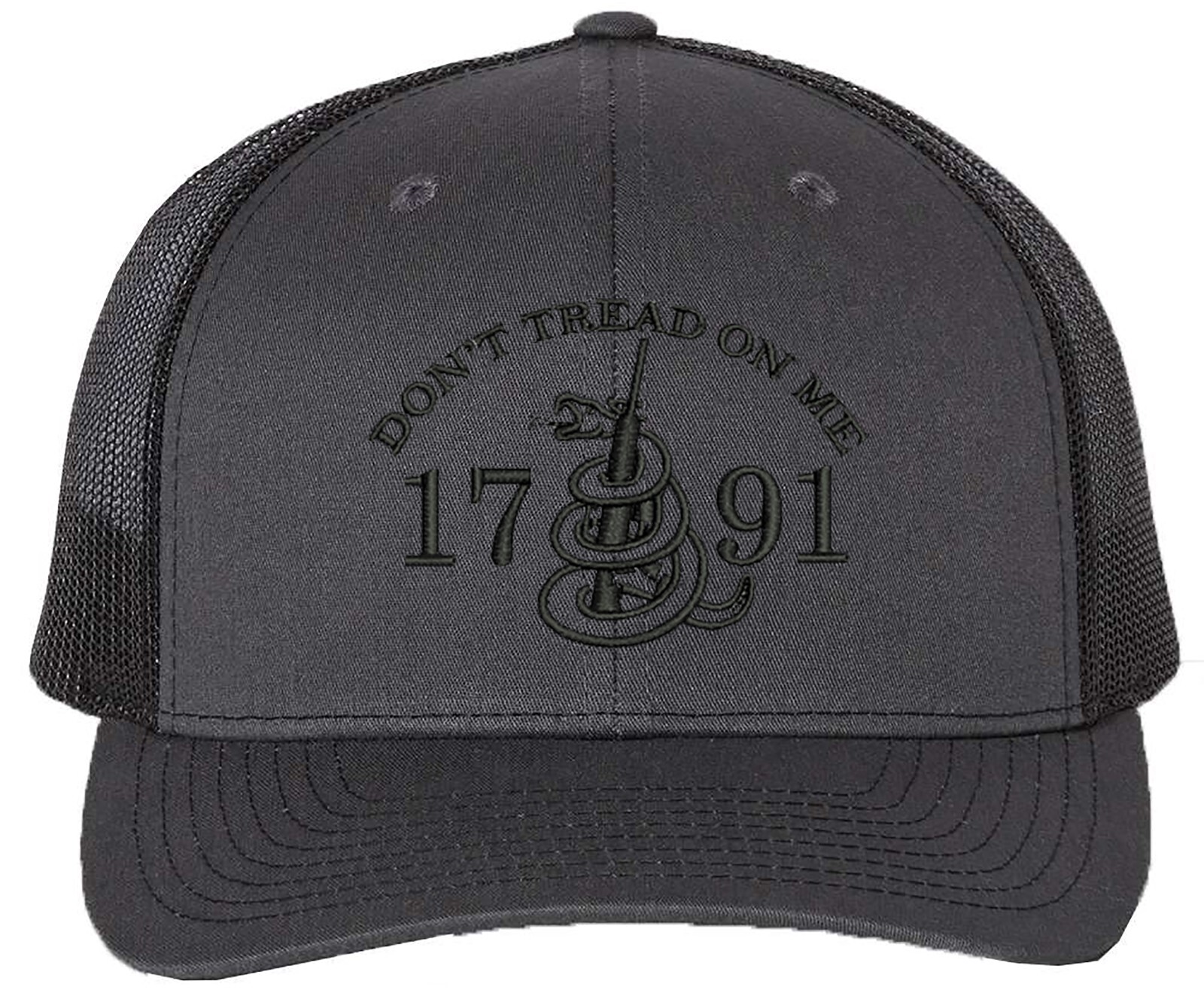 Don't Tread On Me 2A Richardson Embroidered One Size Fits All Trucker Hats gallery