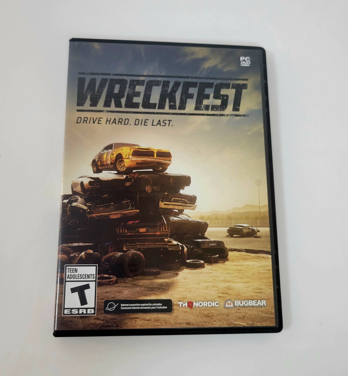 Wreckfest Drive Hard Die Last For (PC DVD Game) VERY GOOD!