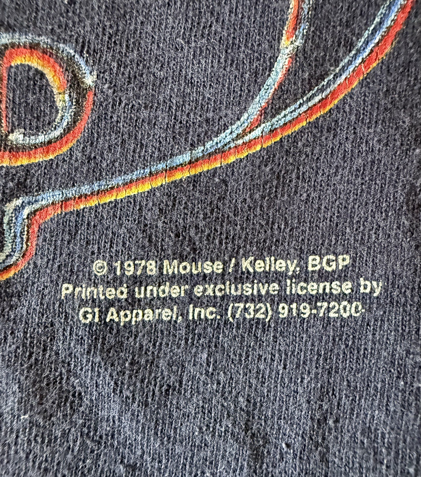 Grateful Dead T Shirt Vintage 1978 Blues Brothers Winterland Mouse/Kelley L NYE gallery
