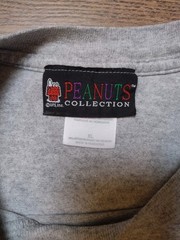 Peanuts Collection Tshirt Proud To Be A Cool American XL Embroidered Applique