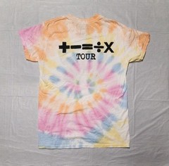 Ed Sheeran Mathematics Butterfly Tour Band Tie Dye T Shirt Men’s Size Small