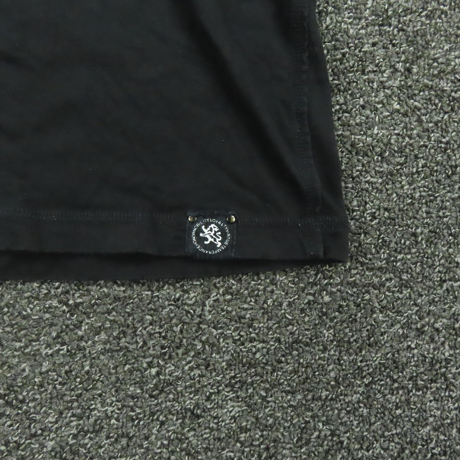 Express Shirt Mens Large Black Lion Logo Graphic Crewneck Tee T-Shirt Casual gallery