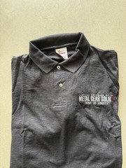 Extremely Rare Metal Gear Solid 2 Promotional Employee Polo Shirt 2001