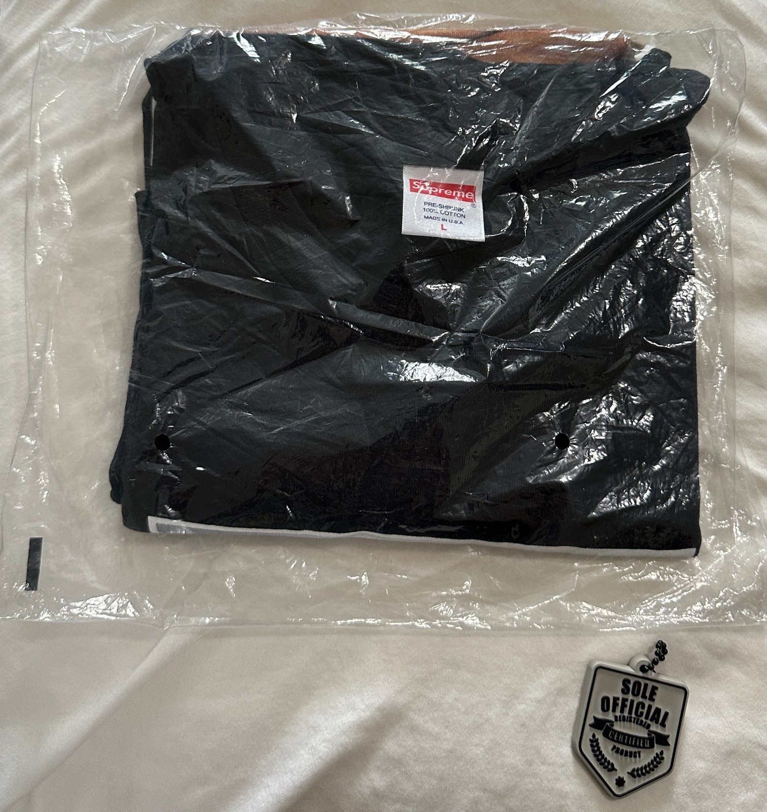 Supreme "Rick Ruben" Photo Tee Black sz L (2021) * NEW/SEALED* box logo carti gallery