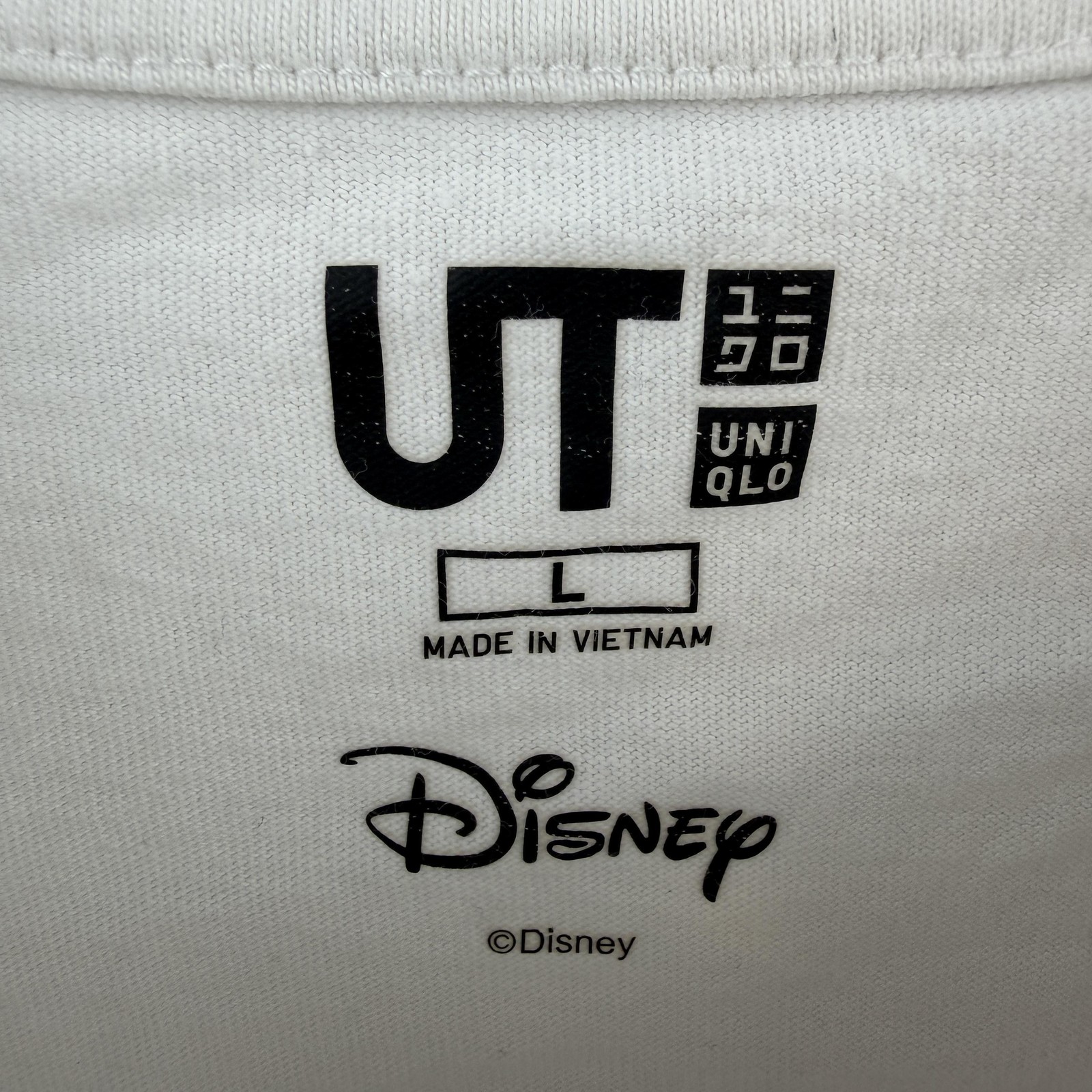 Uniqlo UT Shirt Mens Large White Mickey Florida Palm Trees Graphic Japanese Tee gallery
