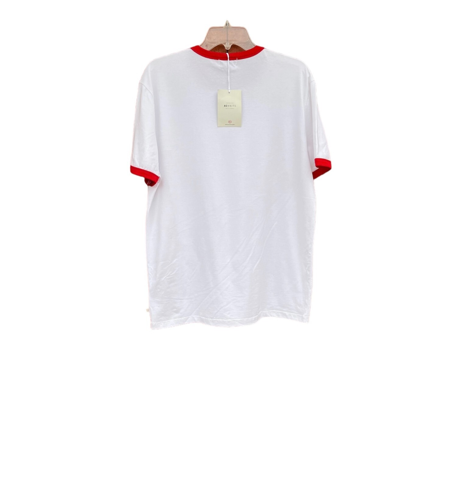 Adriano Goldschmied Men’s Medium Crewneck White T-Shirt Brand New with Tags gallery