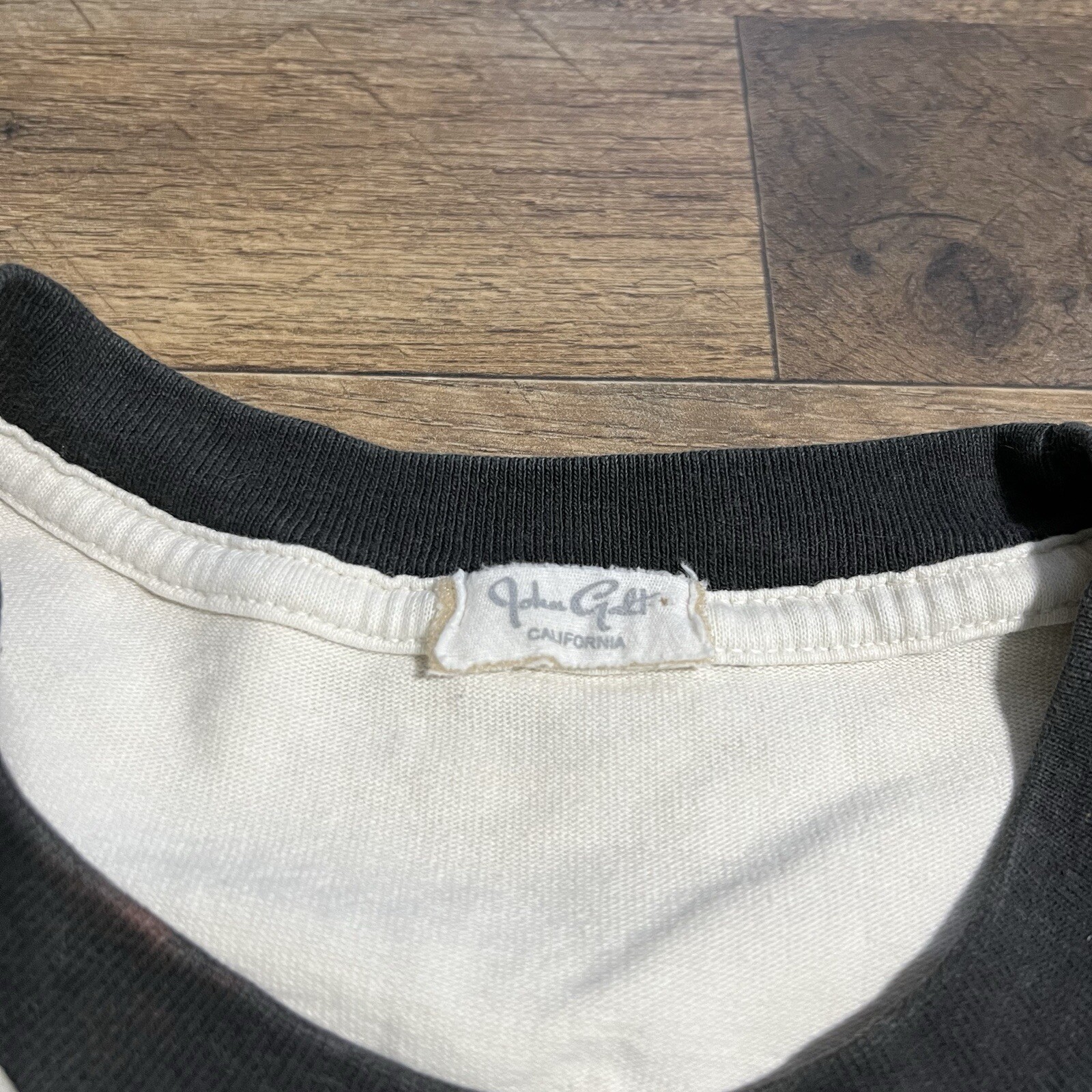 John Galt Brandy Melville OFF THE LIP California Heavy Mens Surf T-Shirt L Large gallery