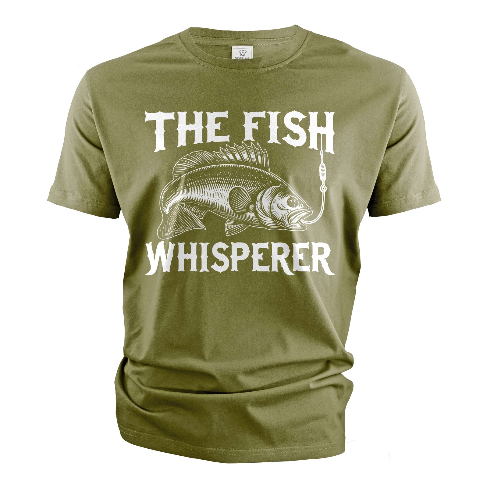 Men's Fishing shirt Funny Fishing whisperer Grandpa dad Husband Father's day tee gallery