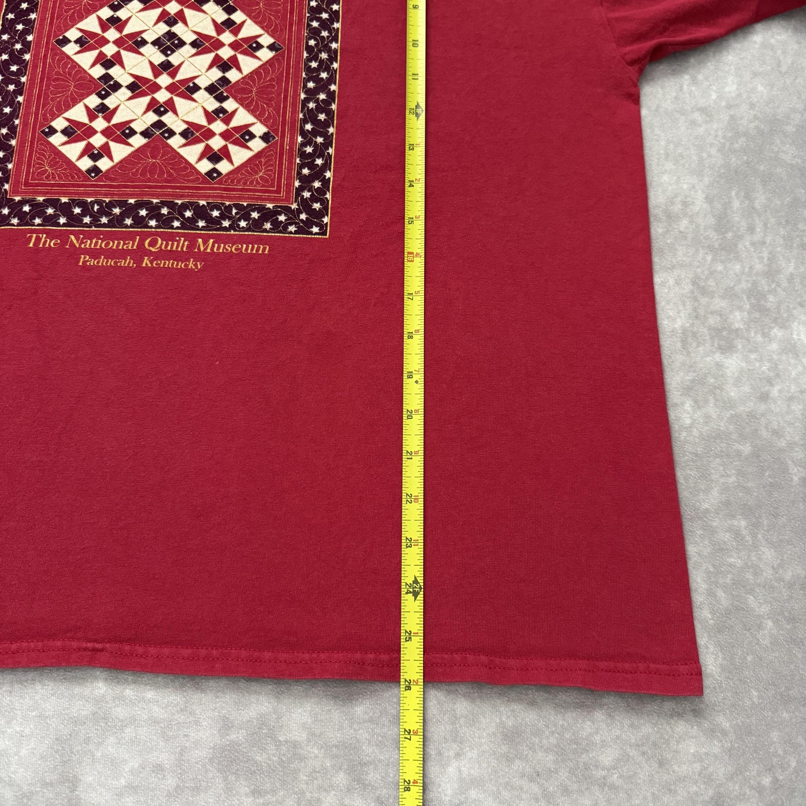 Vintage National Quilt Museum Shirt Mens XL Paducah Kentucky Quilt Tee gallery