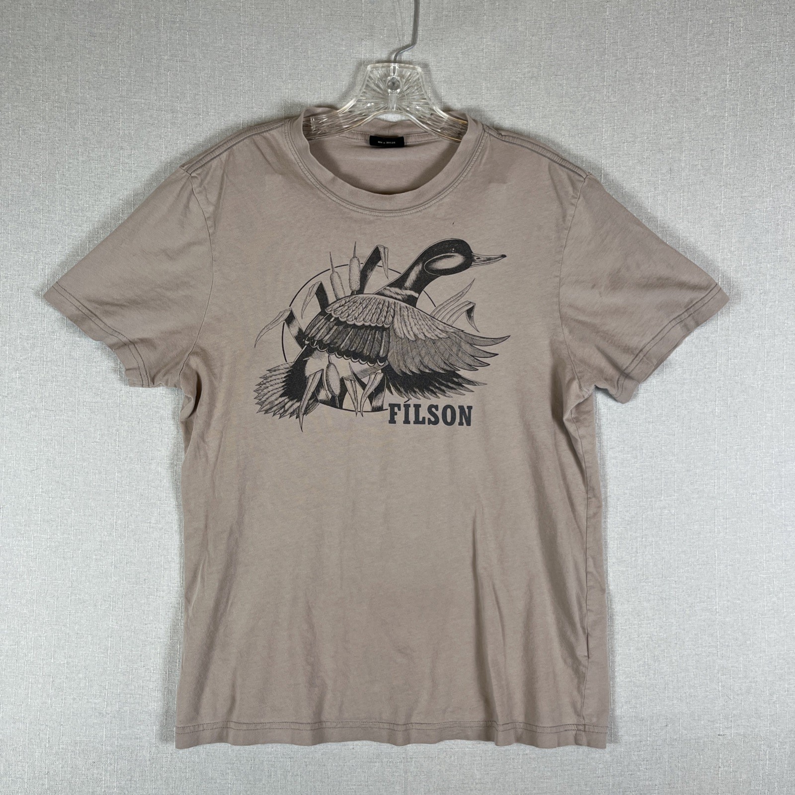 CC Filson Mallard Duck Shirt Size Medium Hunting T Shirt Tiny Holes See Photos gallery