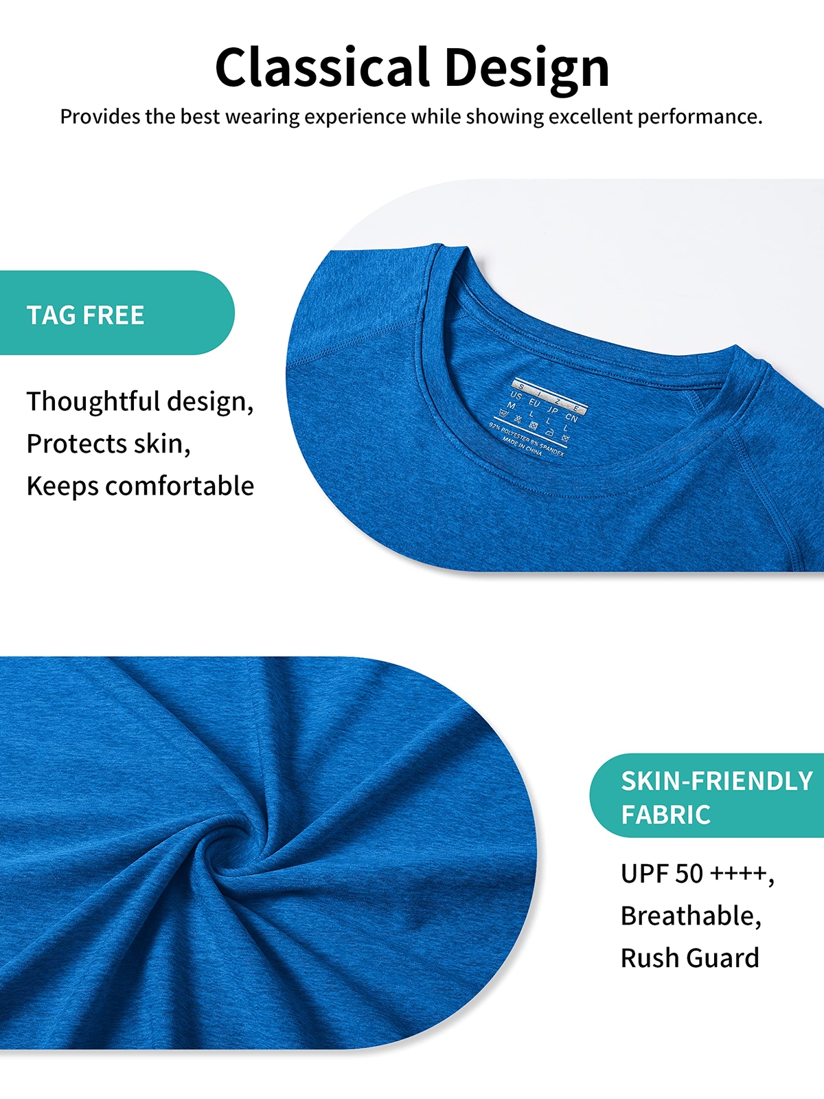 UPF50+ Men's UV Skin Protection T-Shirts Long Sleeve Casual Beach Outdoor Shirts gallery