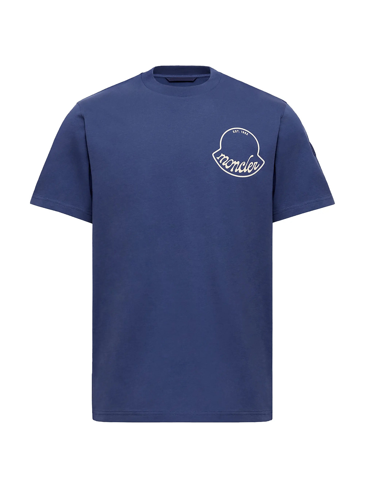 NEW W TAG Moncler Crew-Neck T-Shirt in Cotton Size L RETAIL 470$
