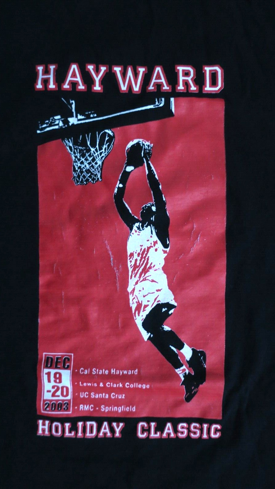 2XL Hayward California CA Basketball Holiday Classic UCSC RMC LEWIS T-Shirt XXL gallery