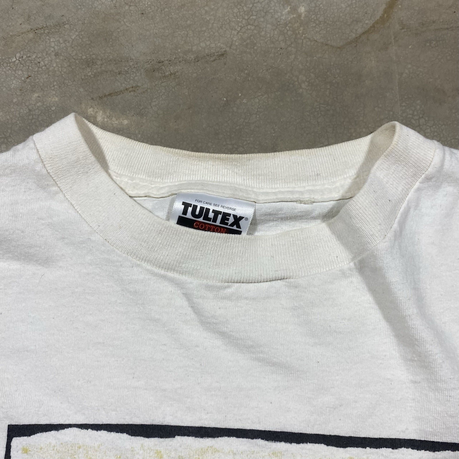 Vintage 90s Salmon Run Chardonnay 1992 Tultex Wine Graphic T Shirt XL USA gallery