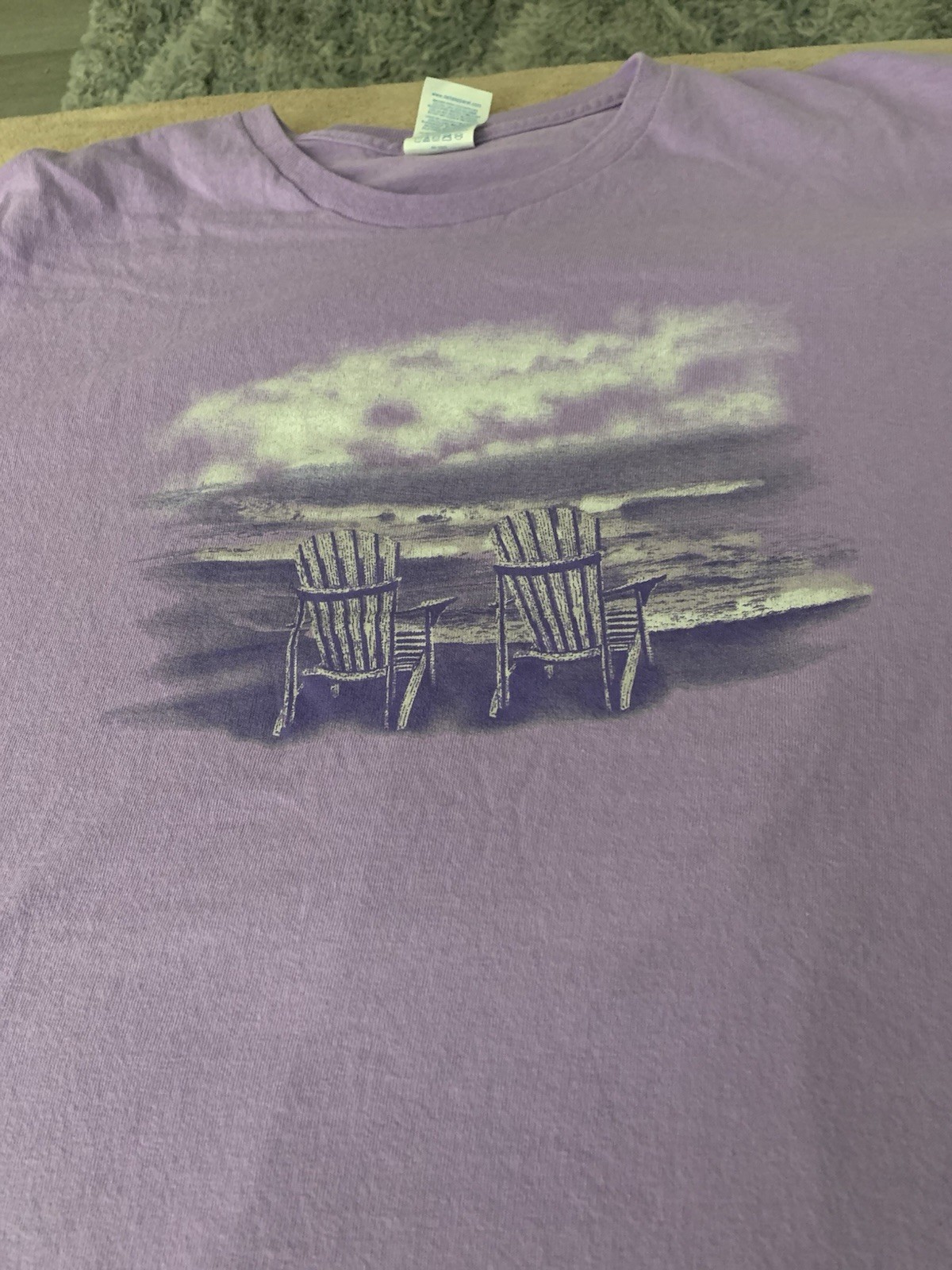 Delta Pro Weight T-Shirt Purple 3XL “Beach Themed” gallery