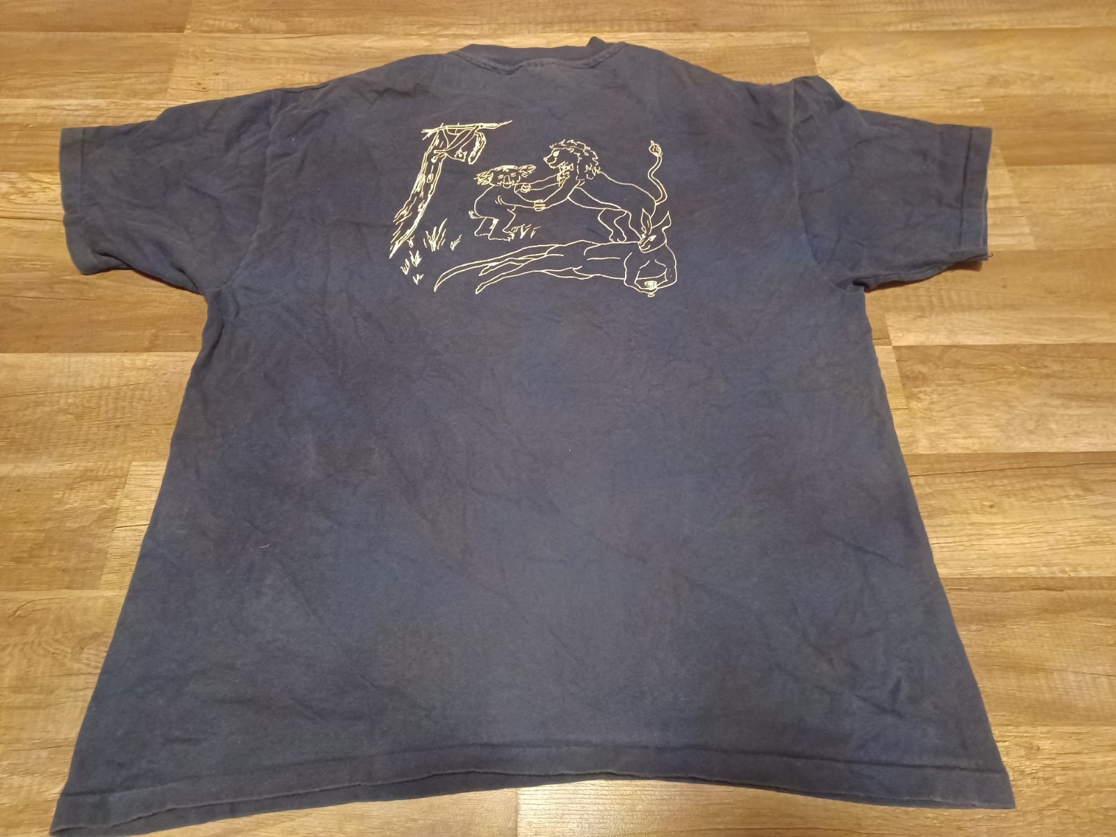 Vintage 90's 1995 Phi Mu Sorority Spring Formal College Double-Sided T-Shirt XL gallery