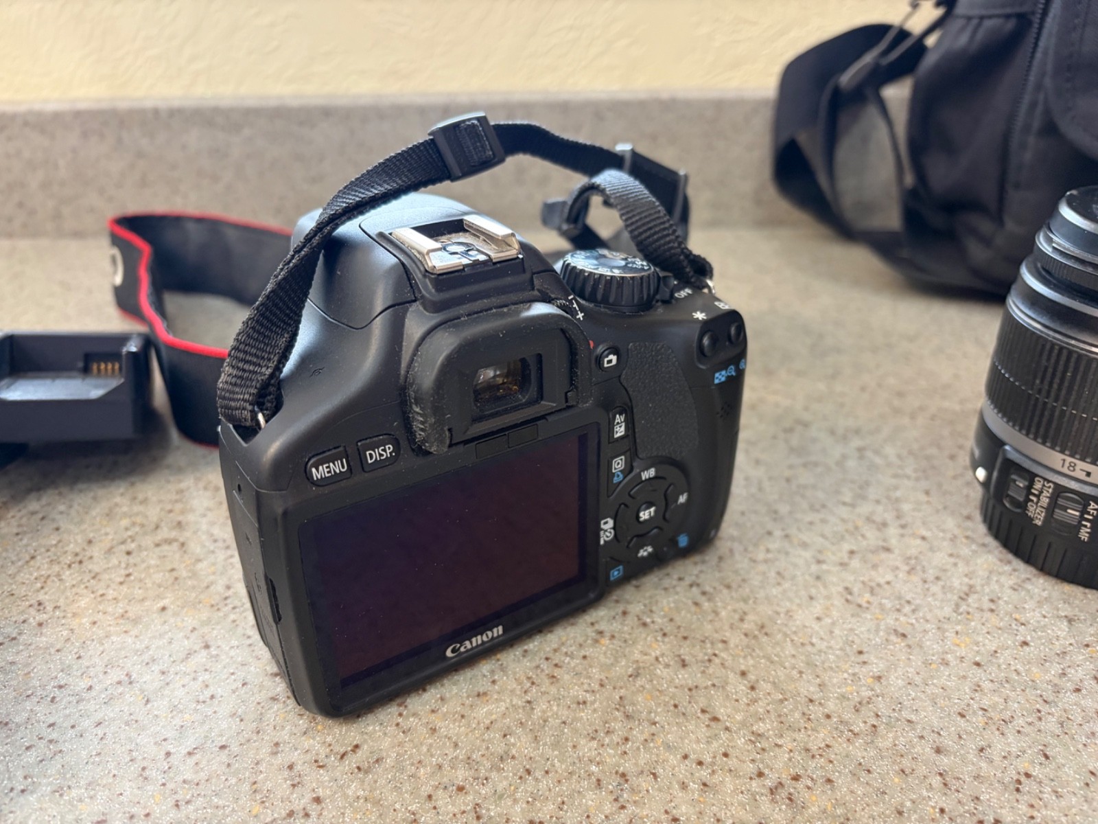 Canon EOS Rebel T2i 18MP DSLR Camera With Accessories