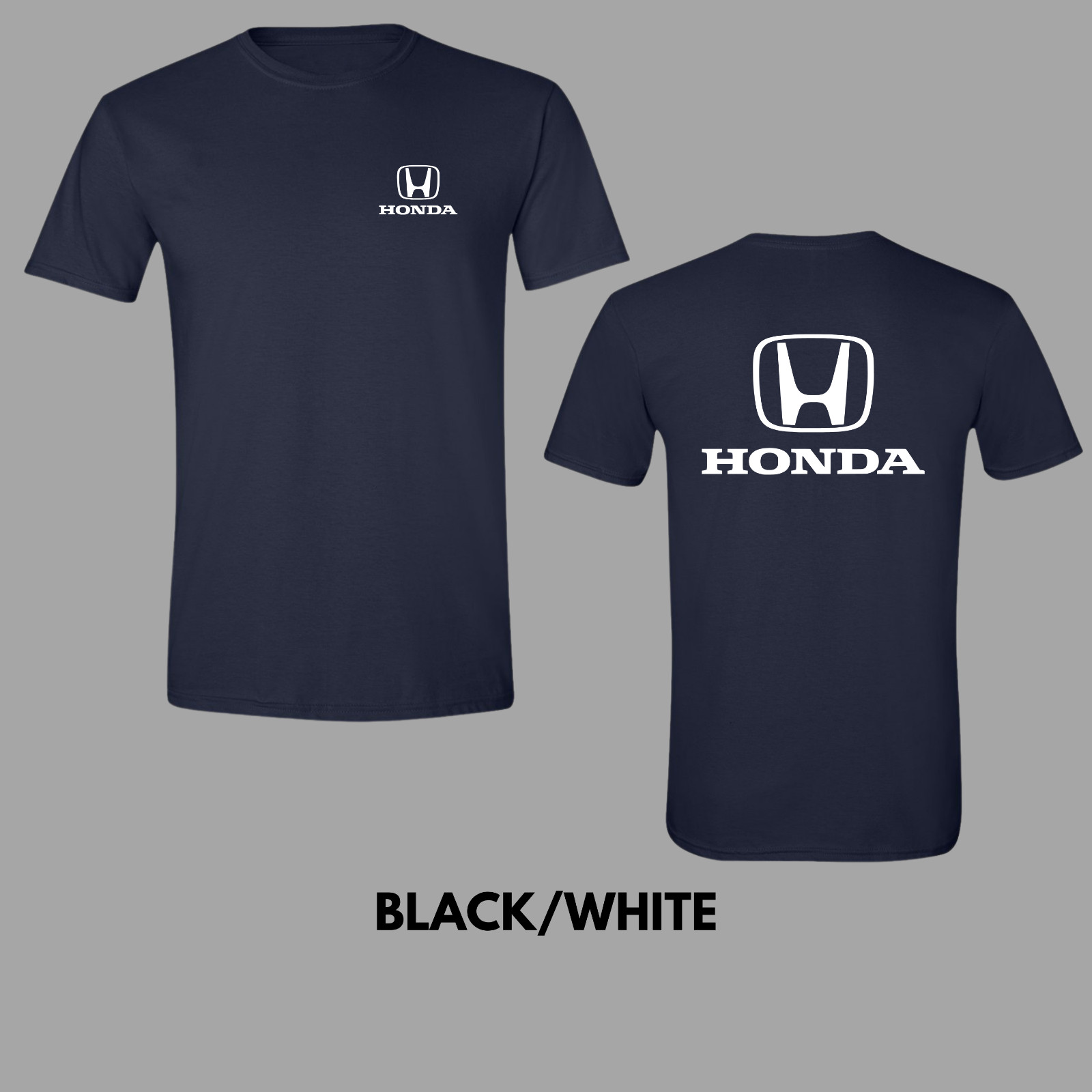 Honda Classic 2 Sided T-Shirt FREE DECALS Accord Civic Prelude Odyssey Pilot CRV gallery
