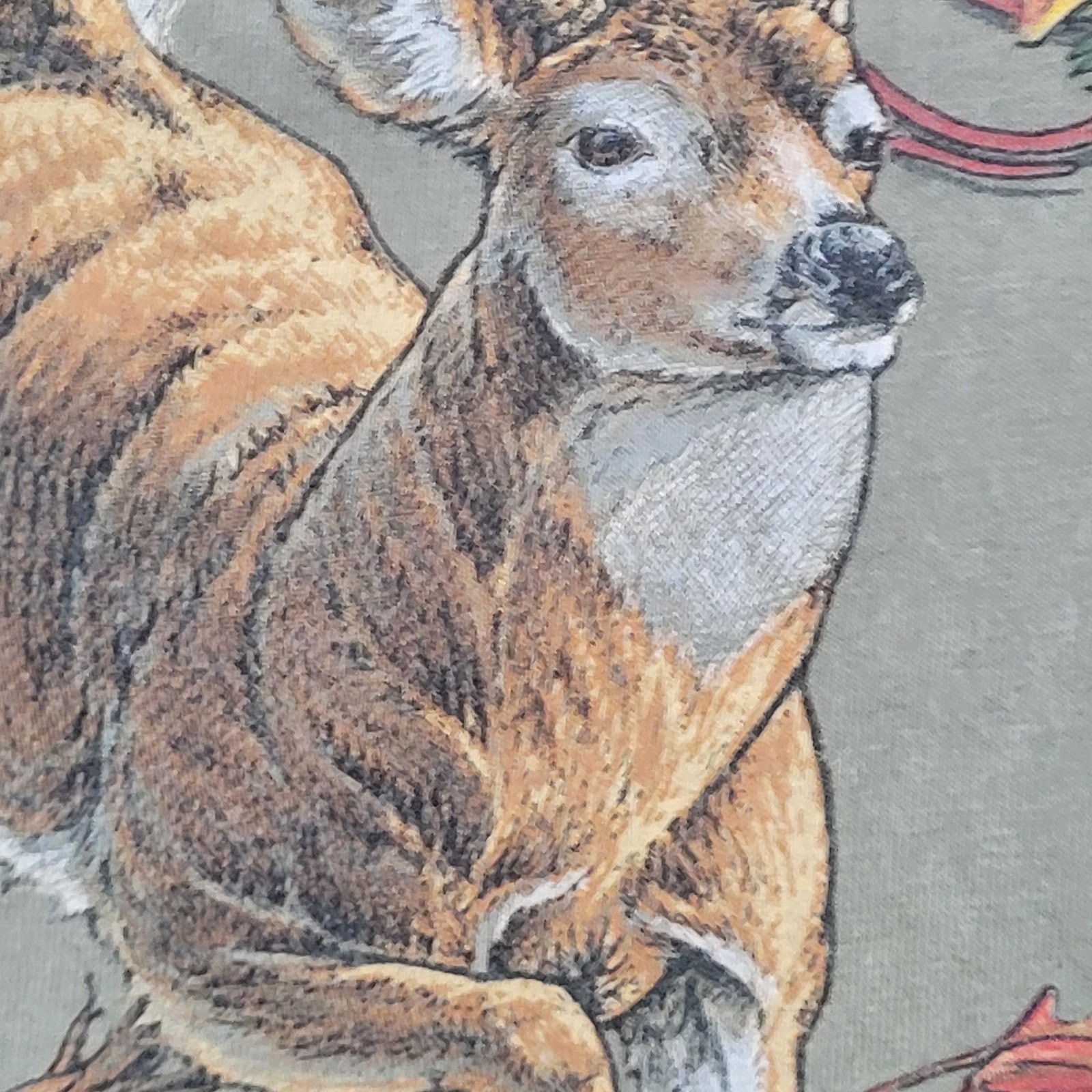 Vintage 1995 Bow-Hunting Buck-Wear Deer Shirt 2XL 25x27 Crop USA gallery