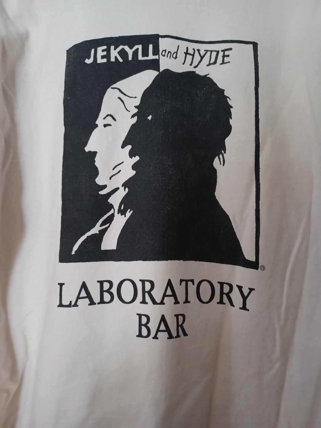 HTF Vintage 90's Unisex Jekyll And Hyde's NYC Laboratory Bar Cotton LS Shirt EUC gallery