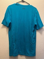 Under Armour Blue UA Engineered for Athletes Logo Short Sleeve Graphic Tee