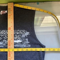 Harley Davidson Muscle Tee Mens Medium Work Sucks Lets Ride Biker Sleeveless