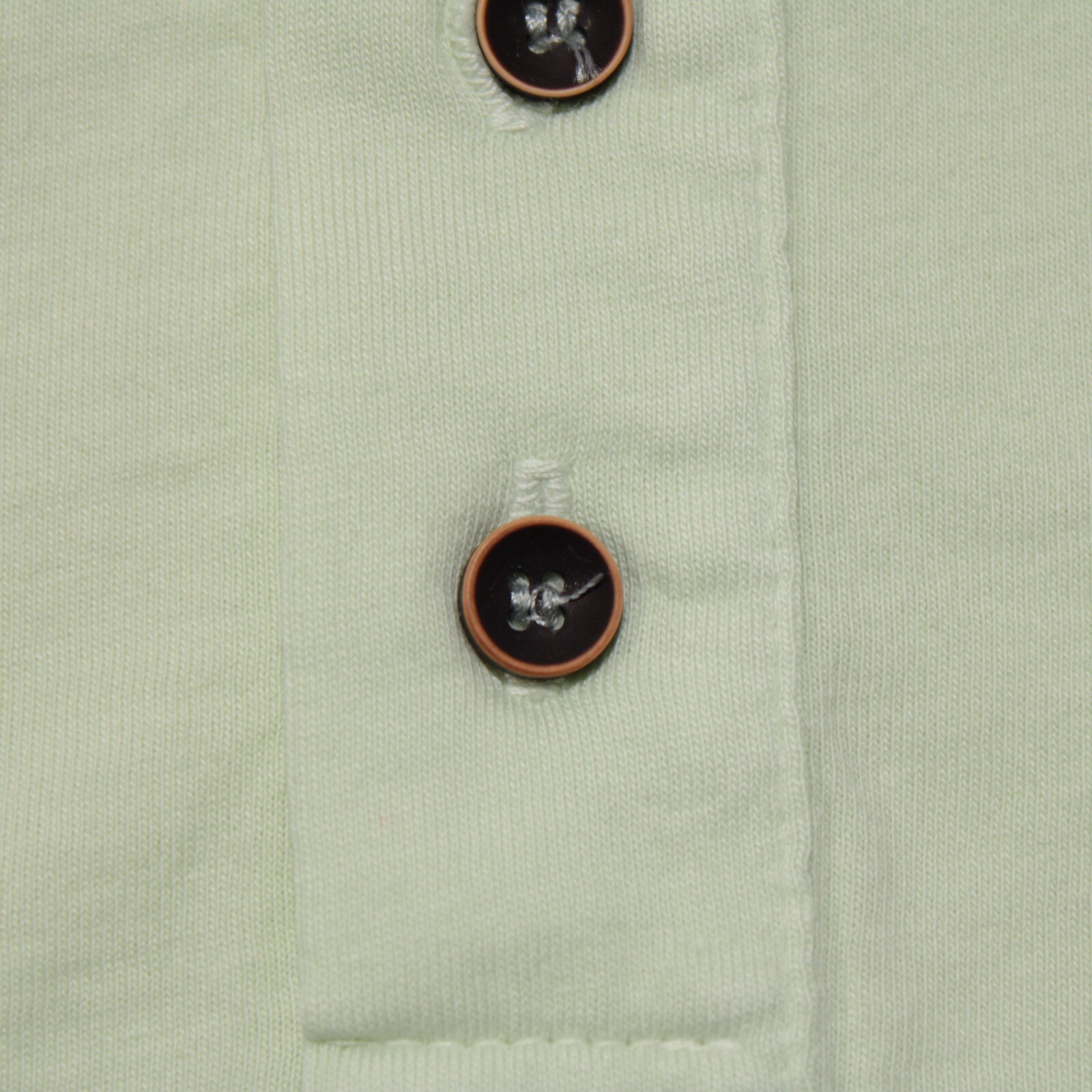 M. Singer NWT Short Sleeve Henley T-Shirt Size Medium in Apple Green 100% Cotton gallery