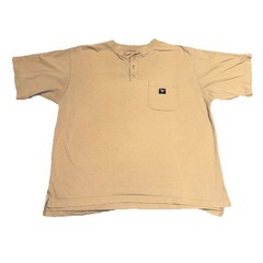 Walls Work Wear T-shirt Tan XL Basic Comfort Casual Streetwear Classic