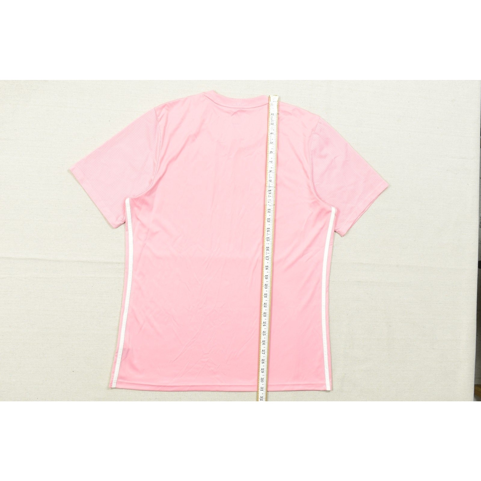 Adidas XL Slim Fit Pink Short Sleeve Training Jersey Tee Shirt 100% Recycled Pol gallery